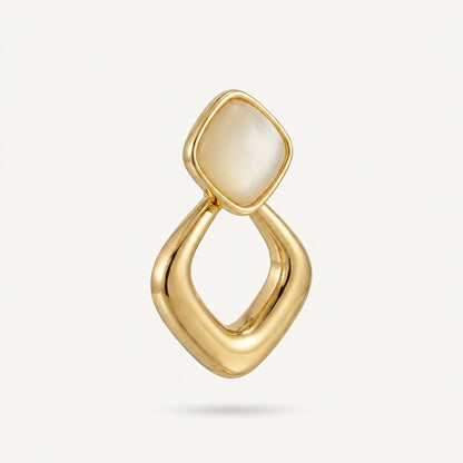 Aura Drop Pendant – Mother of Pearl